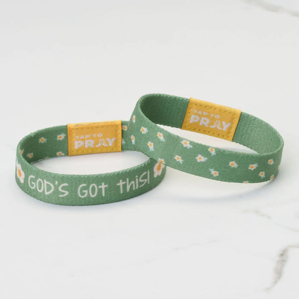 Tap To Pray God's Got This Wristband