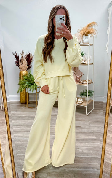 Wide Leg Oversized Sweatpants