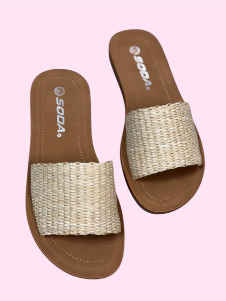 Soda Efron Single Band Casual Sandal