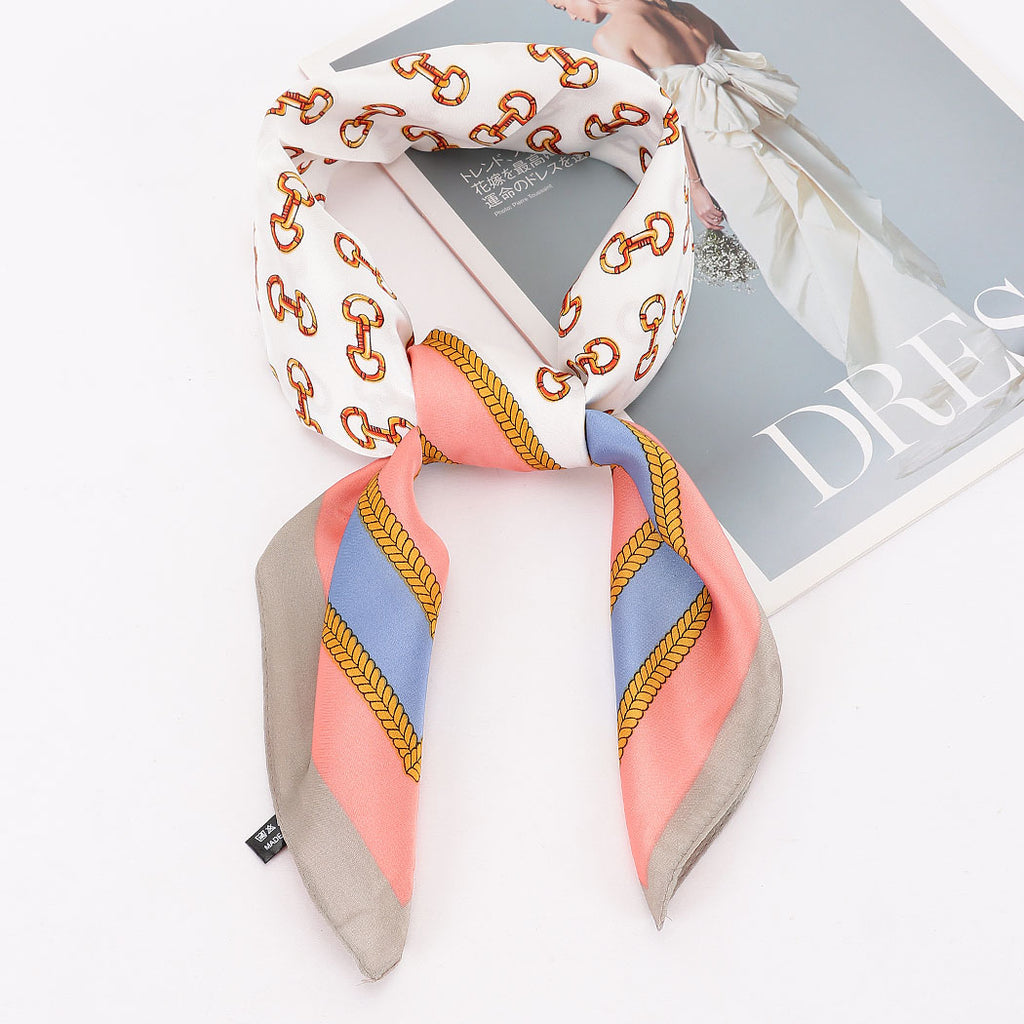 Multi Print Bandana-Pink