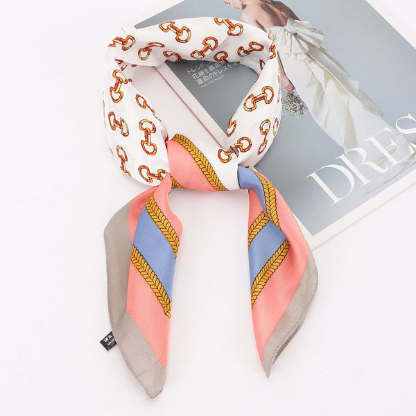 Multi Print Bandana-Pink