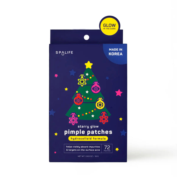 Christmas Holiday Starry Glow in the Dark Pimple Patches