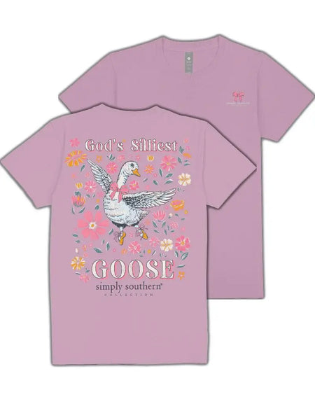 Simply Southern Kids Silly Goose Tee