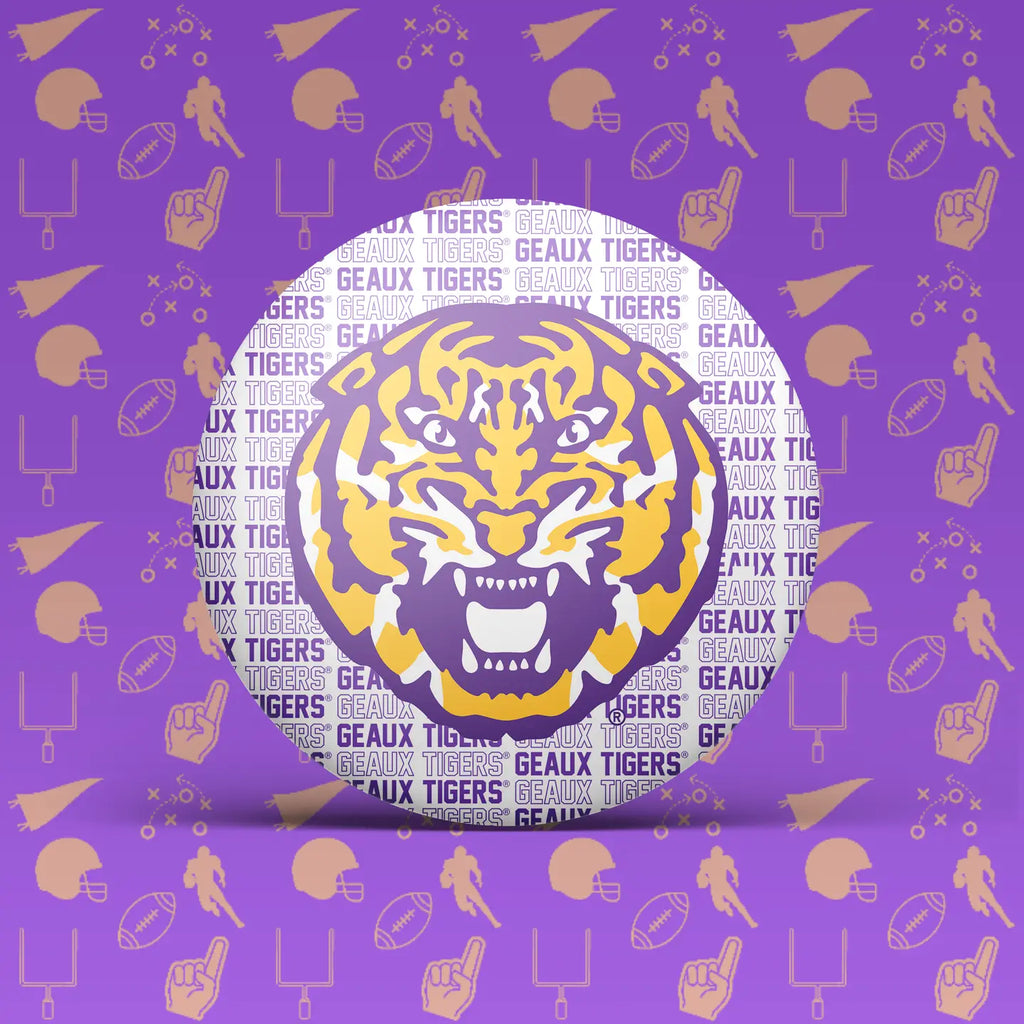 LSU Game Day Tiger Logo Pin