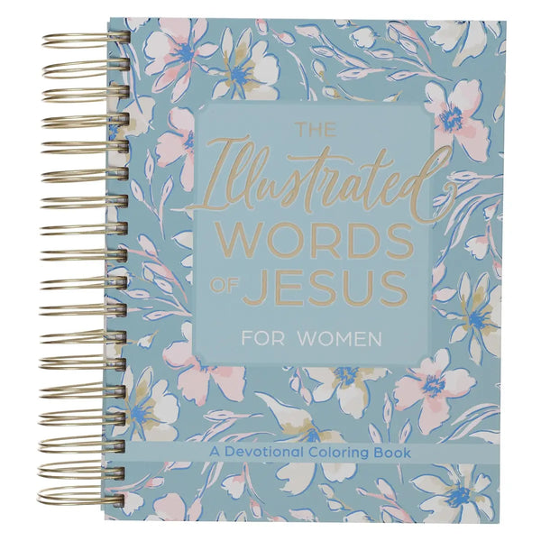Coloring Devotional Illustrated Words of Jesus For Women