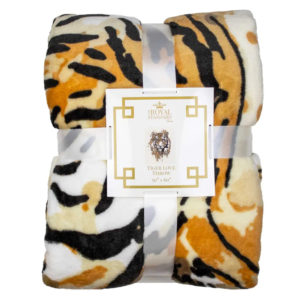Tiger Love Throw Soft Blanket