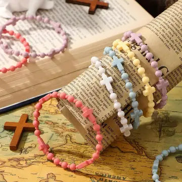 Silicone Cross Bracelet