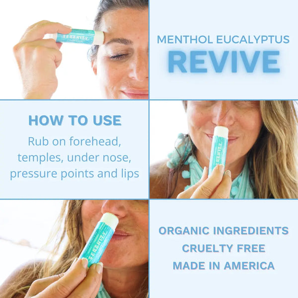 Menthol, Eucalyptus, Vapor Serenity Aromatherapy Balm