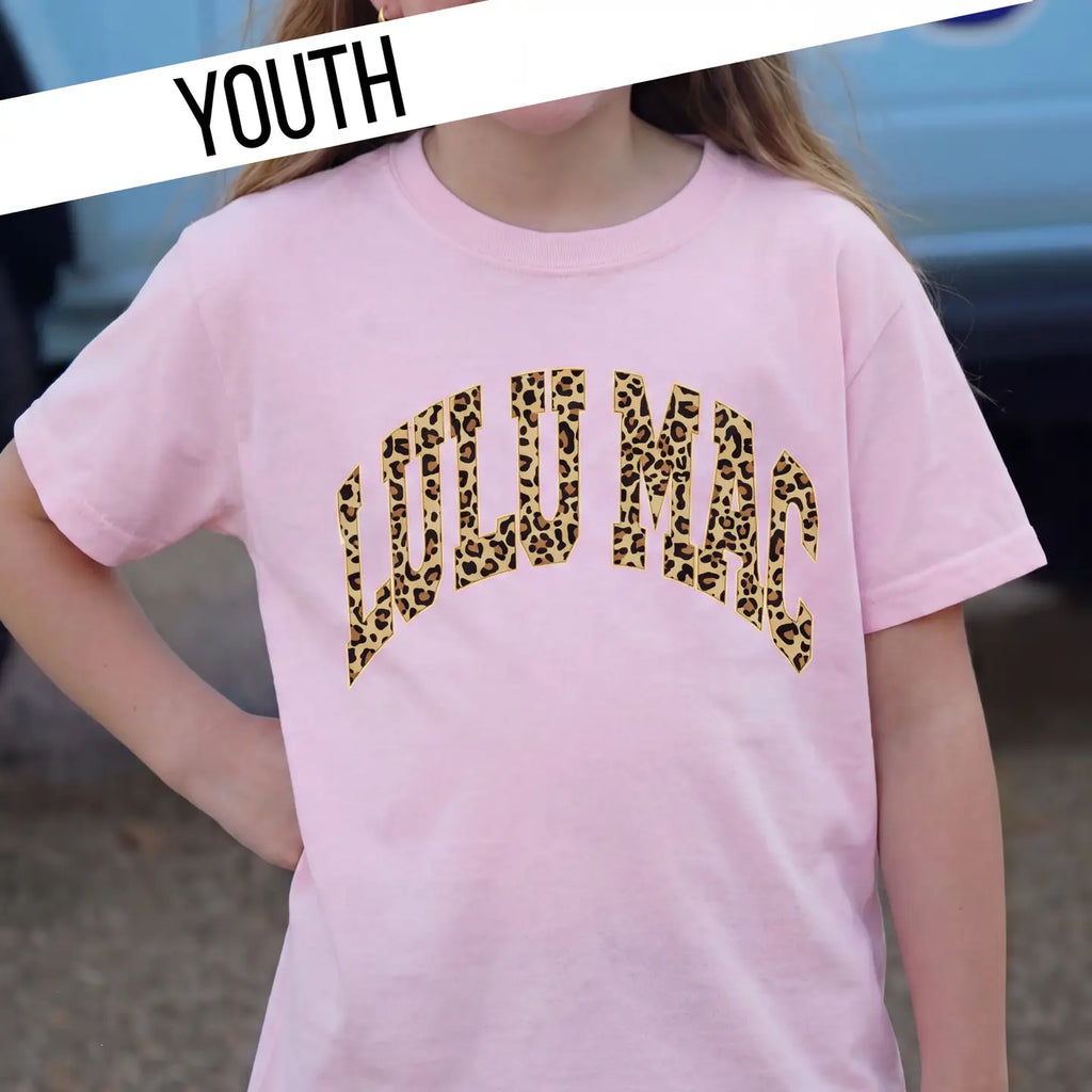 Lulu Mac Youth Leopard Tee