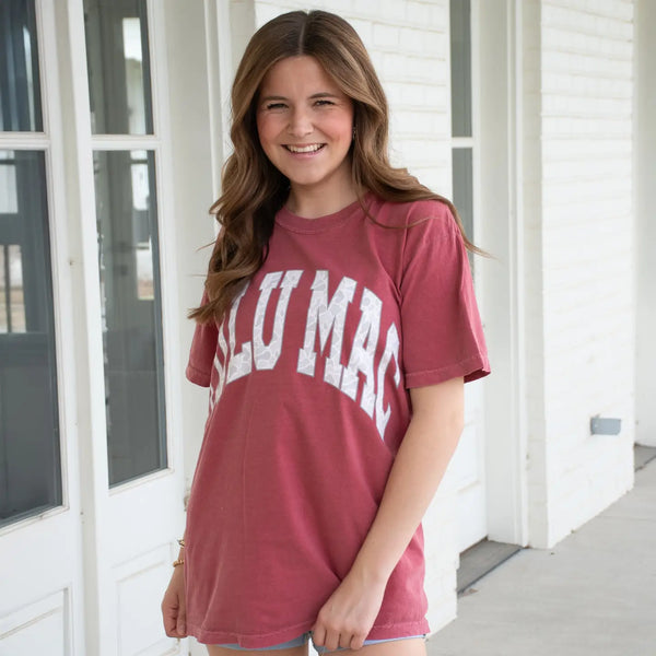 Lulu Mac Grey Camo Tee