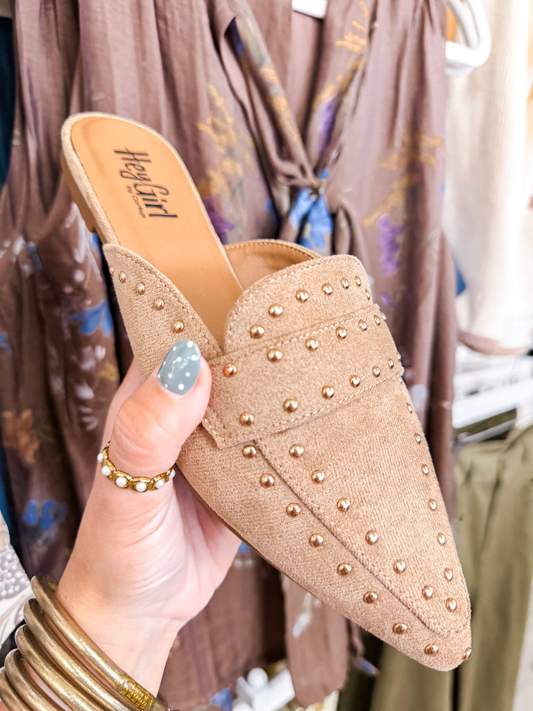 Corkys Mischief Pointed Toe Suede Mule