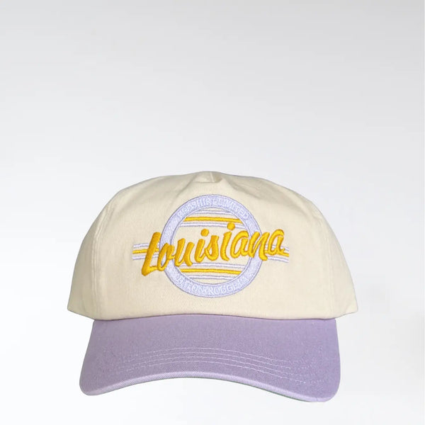 Louisiana Purple & Gold Cap