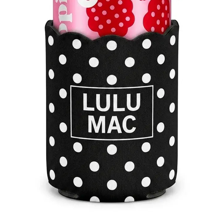 LuluMac Polka Dot Koozie