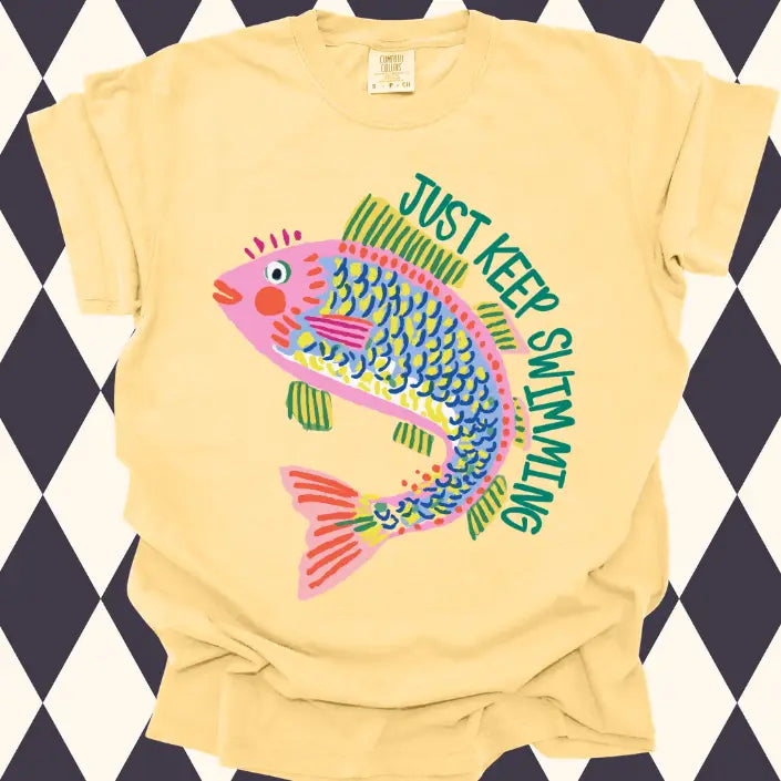 Just Keep Swimming Tee