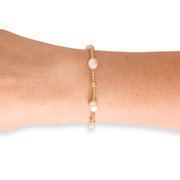 Maggie Bracelet in Gold-6.75in.