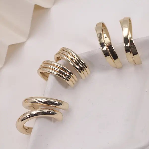 Multi Classic Hoop Trio Earrings