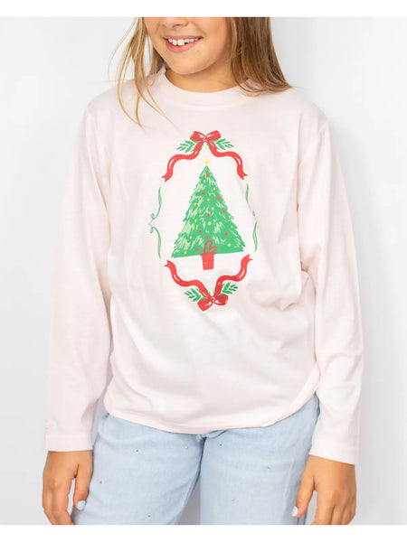 Waltz Tree Long Sleeve Crew Neck Tee