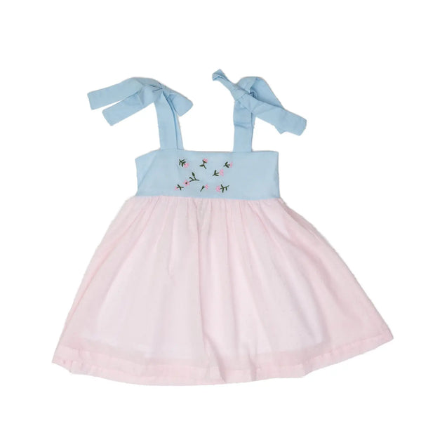 Ellen Pink & Blue Dress