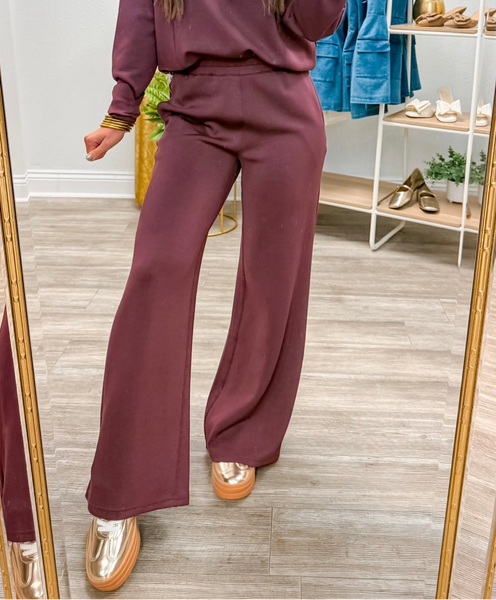 Vintage Havana Cloud Fleece Flare Pant