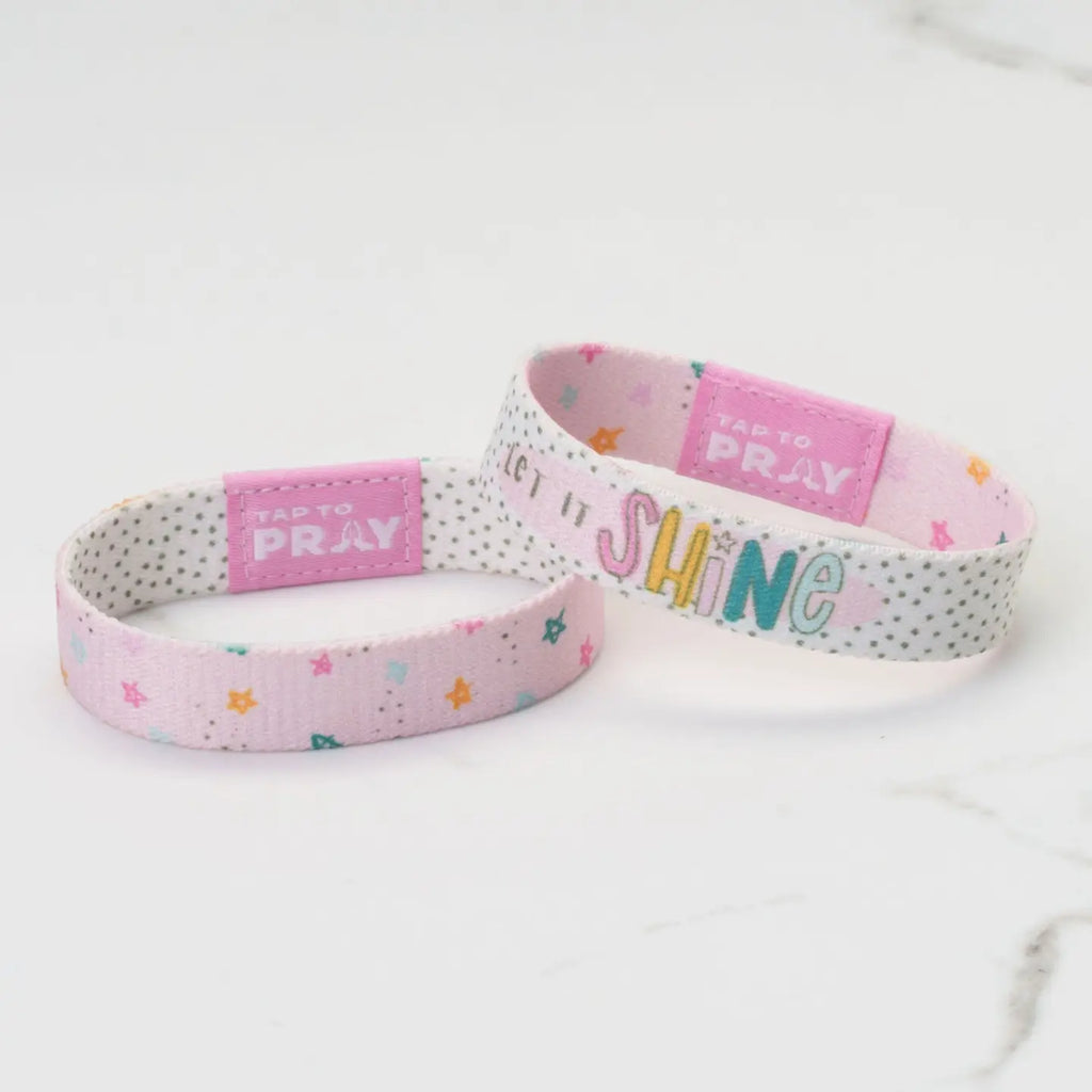 Tap To Pray Let It Shine Wristband