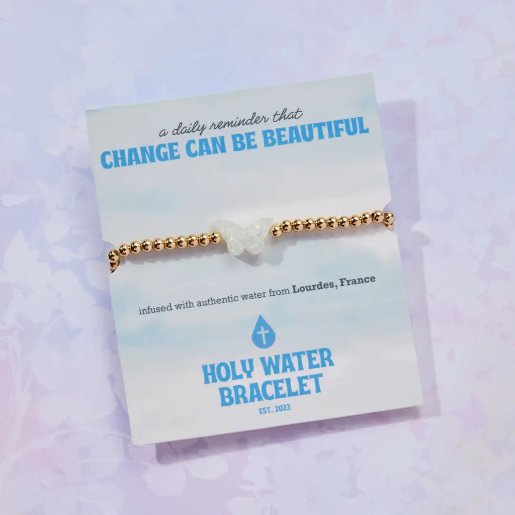 Holy Water Butterfly Bracelet