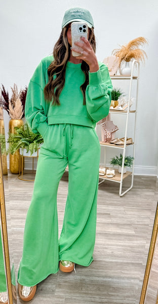 Wide Leg Oversized Sweatpants