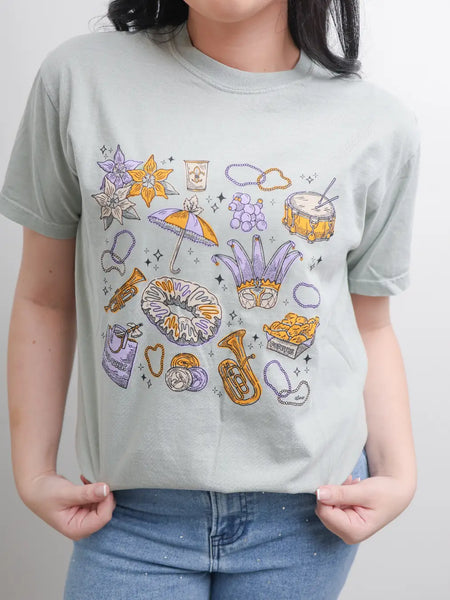 Mardi Gras Essentials Tee