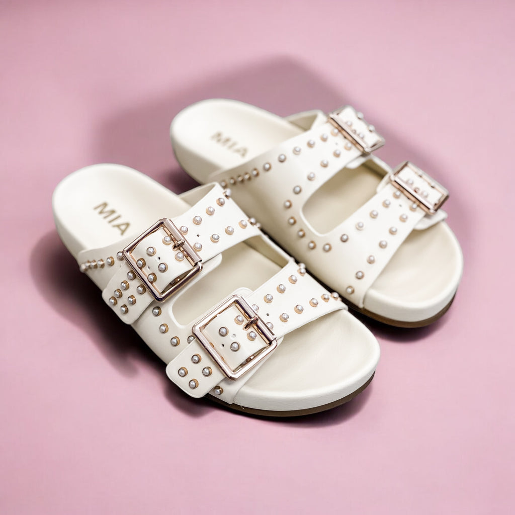 Mia Brooklyn Pearl Two-Strap Sandal
