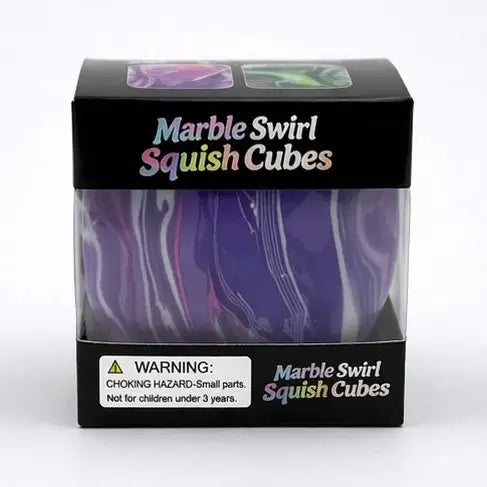 Marble Swirl Squish Cubes