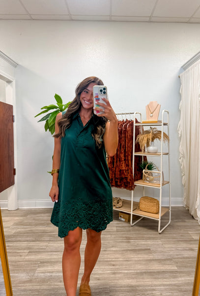 Solid Sleeveless Mini Dress