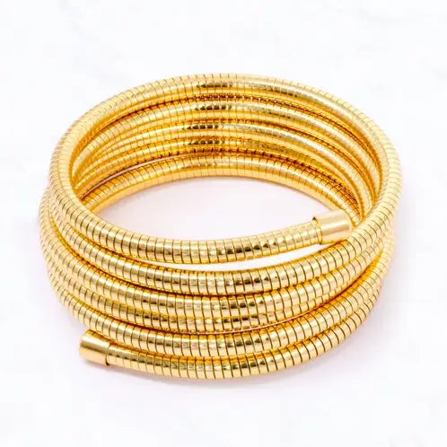 Multi-Coil Wrap Bracelet