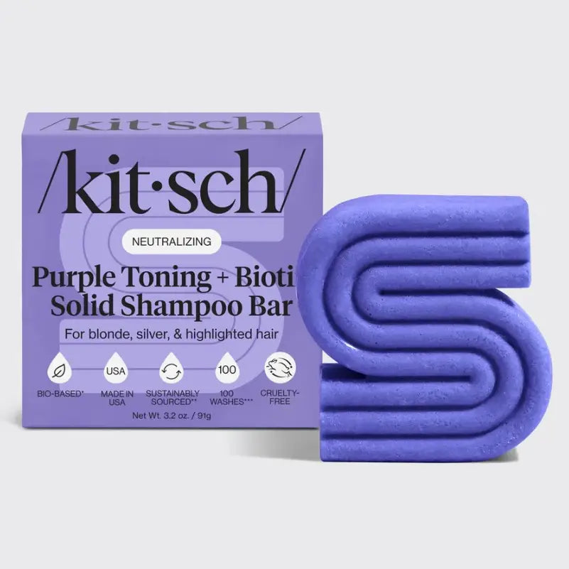 Purple Toning Shampoo Bar For Color