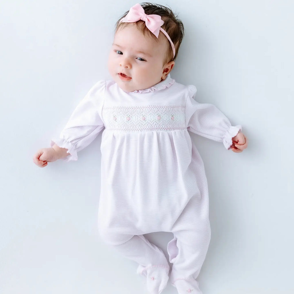 Julia Smocked Footie