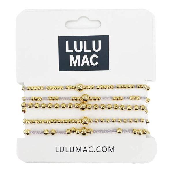 Lulumac Bead Bracelet Set