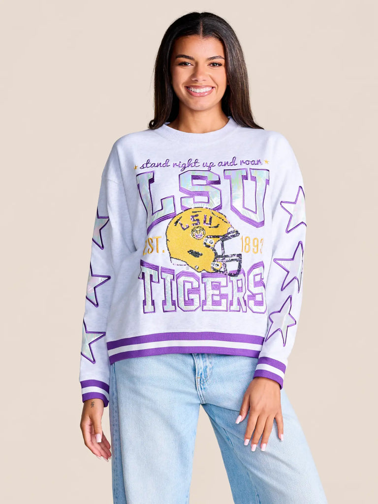 The Hometeam Heathered Crewneck Pullover