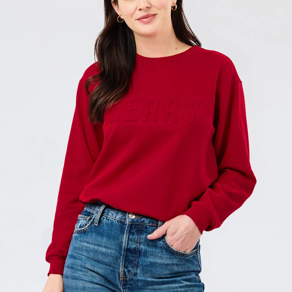 Brooke Merry Tonal Sweatshirt