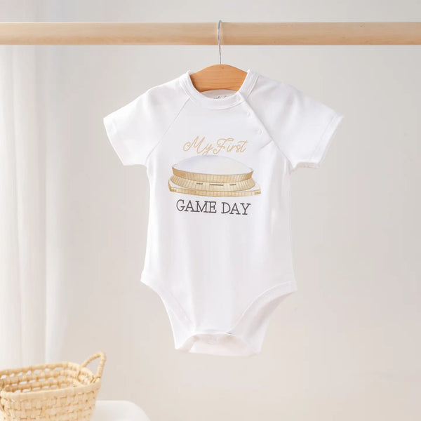 My First Game Day Organic Cotton Onesie