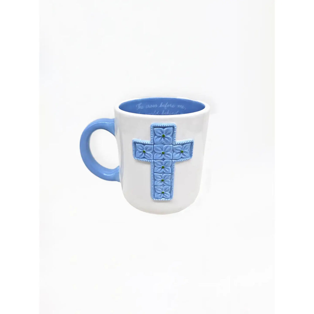 The Cross Before Me Sculpted Mug