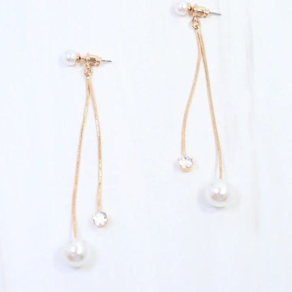 Brock Dangle Earring Gold