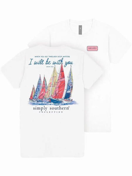 Simply Southern Sailboat Tee