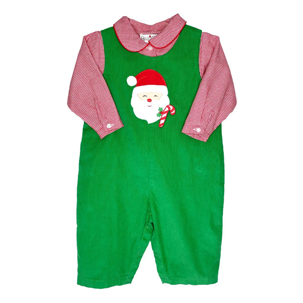 Santa Applique Corduroy Longall Set