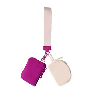 Double Pouch Wristlet