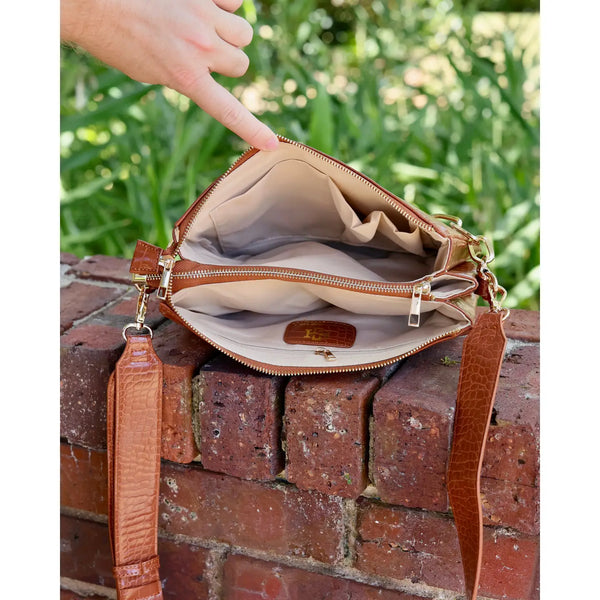 Ariana Crossbody Hunter Green Ec