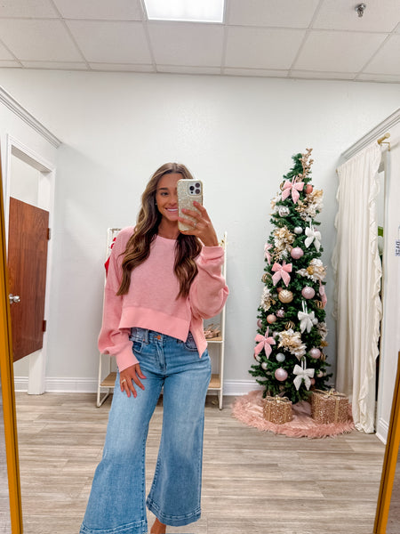 Cozy Waffle Knit Sweater