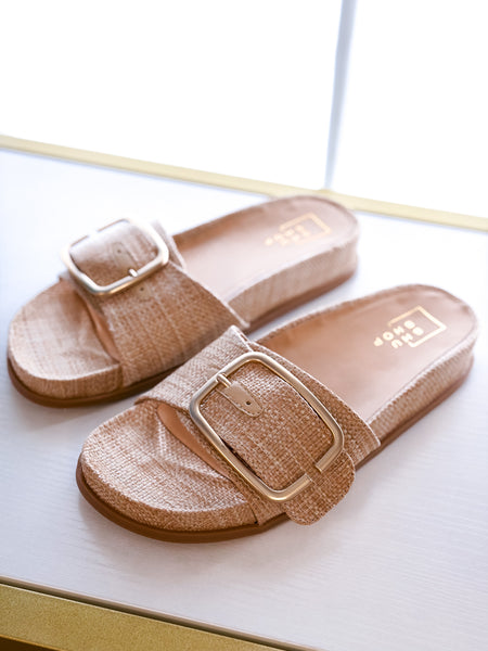 ShuShop Delphine Buckle Strap Sandal