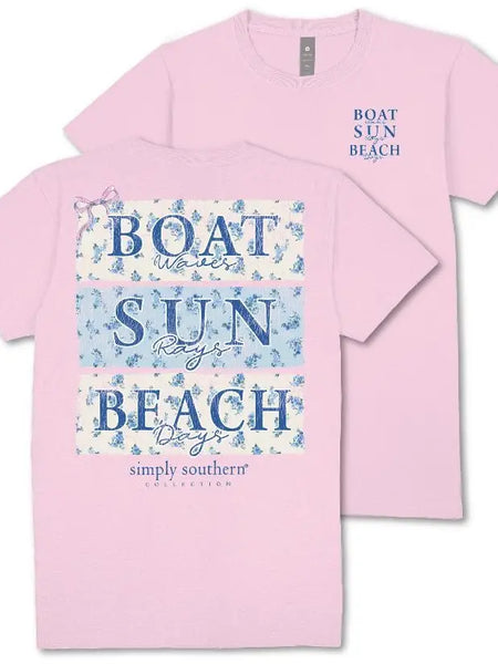 Simply Southern Beach Boat Tee