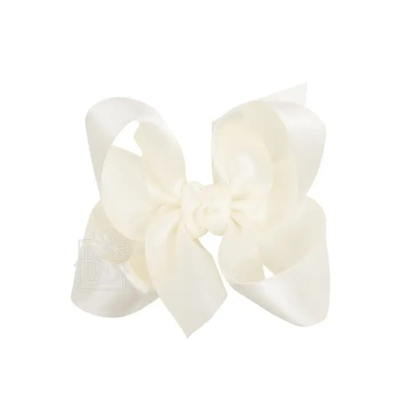 Satin Bow On Clip
