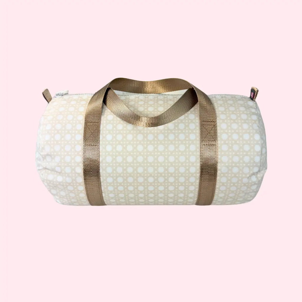Kid's Champagne Bungalow Glossy Baby Duffel