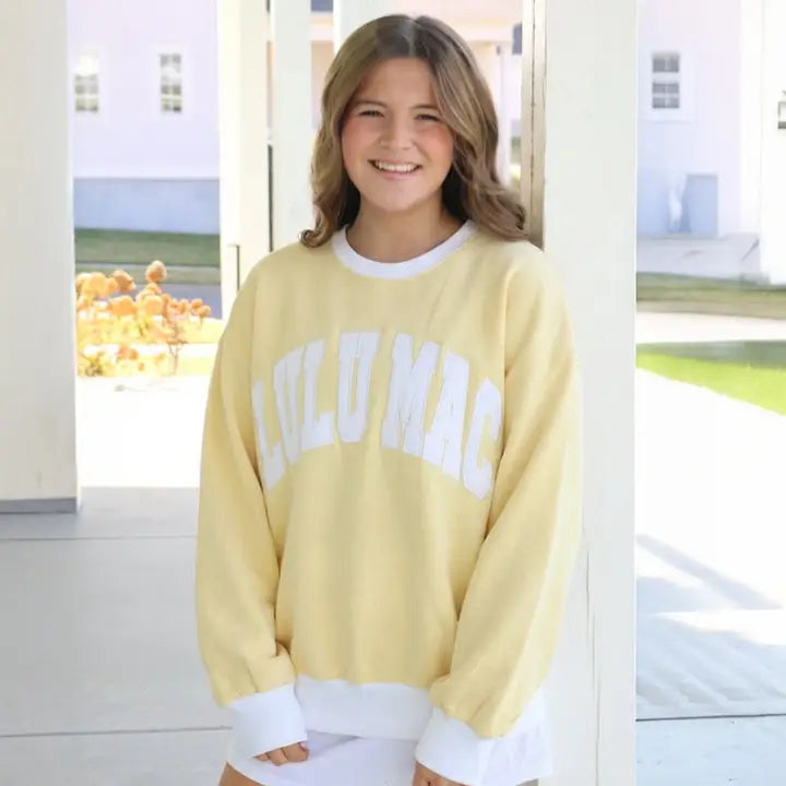 Lulu Mac Colorblock Sweatshirt