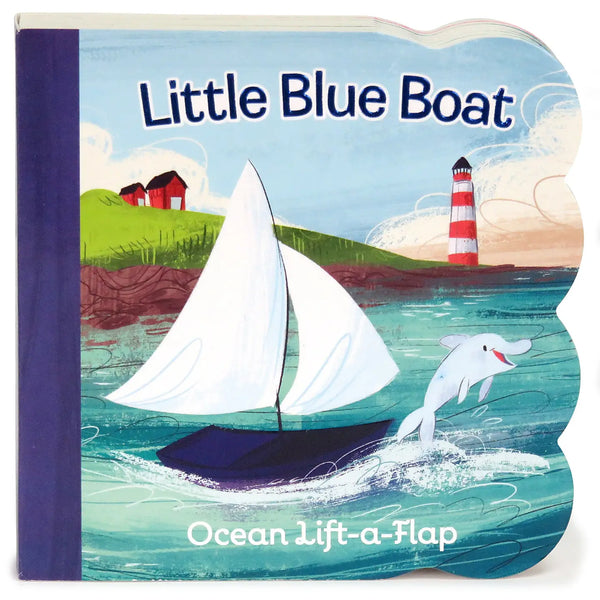 Little Blue Boat Lift-A-Flap Board Book